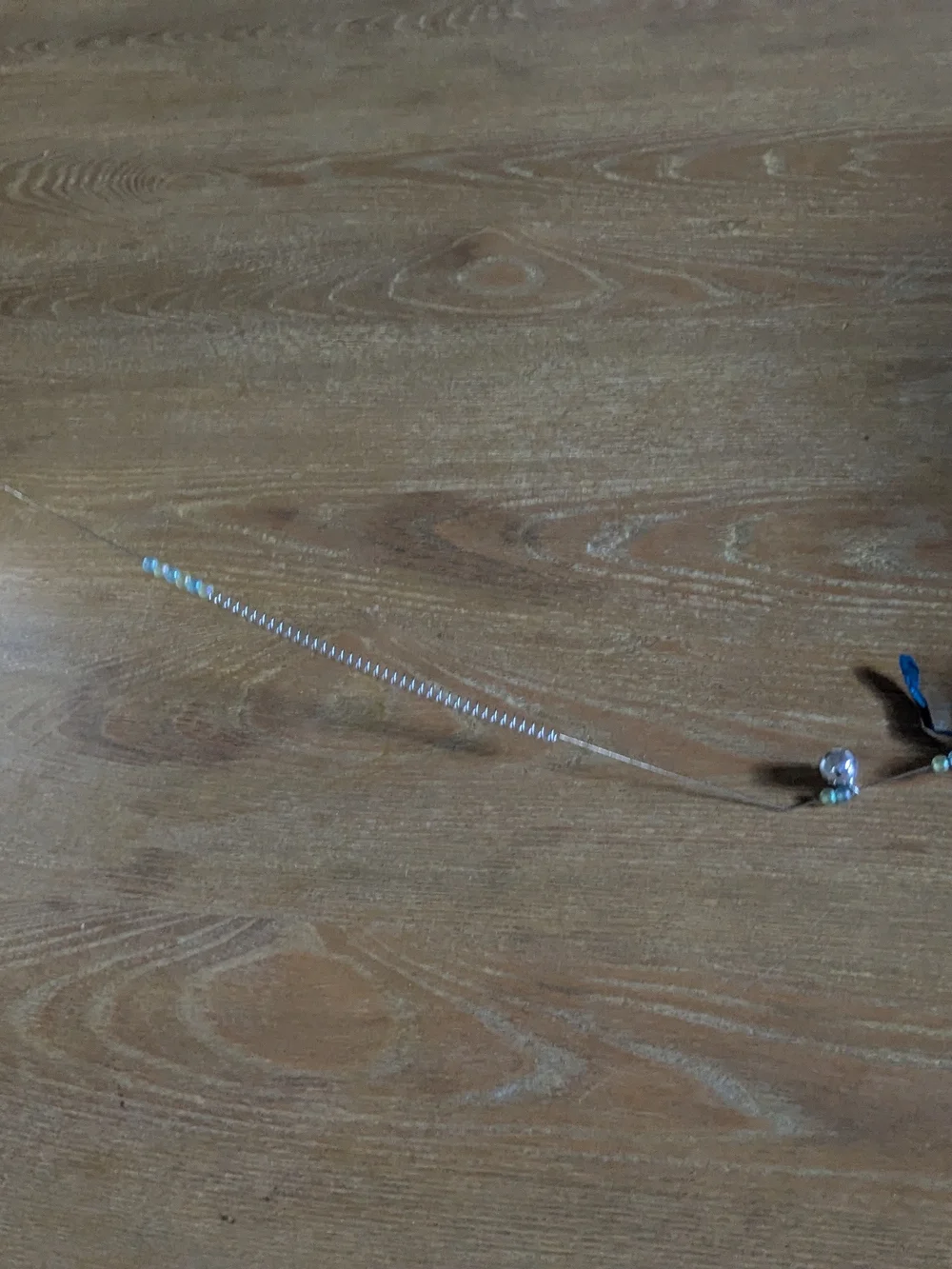 Automatic Interactive Cat Wand Toy - White & Lime